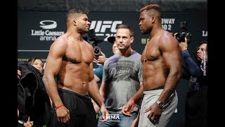 UFC 218: Alistair Overeem vs. Francis Ngannou Staredown - MMA Fighting