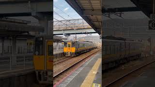 キハ187 新山口駅3番ホームにて入換シーン #山口線 #jr西日本　#山陰本線　#特急　#鉄道　#列車　#train #railway #山口市 #山口県 #黄色　#青　#音　#音フェチ