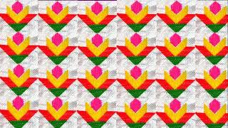 Bori per pankha ki design | New plastic ason design |Pankha design |Bena ki design |binjor|Tablemat|