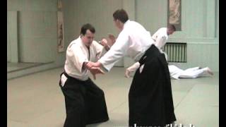 Katate dori sankyo omote, ura and henka. Aiki Shuren Dojo Kaunas.