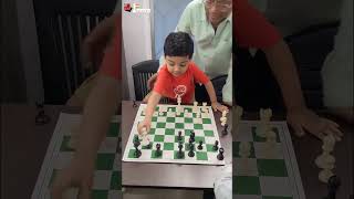 3 Years 2 Months and a week old Anish Sarkar shows Smothered Mate