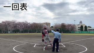 2023/04/02 アパッチ戦　武蔵村山春季大会　初戦　雷塚公園