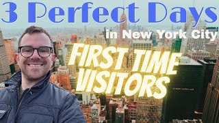 How to spend 3 PERFECT DAYS in New York City on your first visit