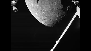 BepiColombo ESA/JAXA Spacecraft Live Tracking Planet Mercury During Close Flyby