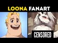 Loona RULE 34 | Mr Incredible Becoming Canny Animation (Helluva Boss fanart FULL) #shorts