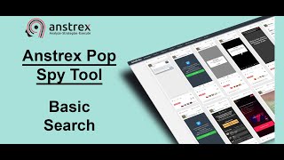 Anstrex Pop Spy Tool: Performing Basic Search