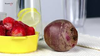 Kuvings Nutri Blender Recipe - Beetroot Strawberry and Cranberry Smoothie