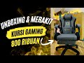 unboxing dan merakit kursi Gaming dari Kuca, kursi belajar buat anak #kursigaming