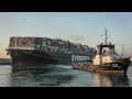 How small tugboats helped free the MV Ever Given from the Suez Canal