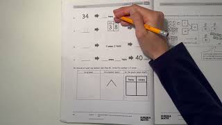 Eureka Math Grade 1 Module 4 Lesson 3 Homework | #mathwithaubrey #answers