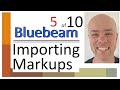 Bluebeam Importing Markups 5of10