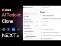 Build and Deploy a Full Stack AI Todoist Clone: Next.js, Convex & TypeScript