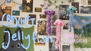 How To Crochet A Jellyfish🪼 (beginner friendly!!)