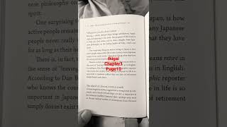 Ikigai - Chapter 1 #books #ikigai #reading