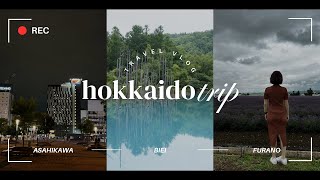 hokkaido part 1 • exploring asahikawa, biei and furano lavender flower fields 🇯🇵🌷🌻