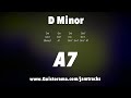 sweet groove blues guitar backing track d minor