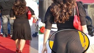 Pooja Mishra WITH OUT PANTIES shows her BUTT