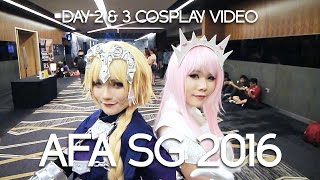 AFA SG 2016 (Day 2 \u0026 3 Cosplay Video)