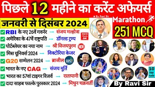 Current Affairs 2024 January 2024 To December Current Affairs 2024 Last