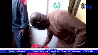 EDO DECIDES 2024: Gov. Obaseki Casts His Vote