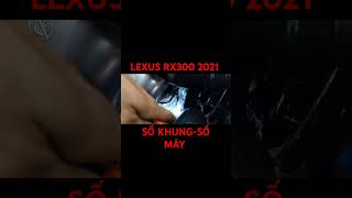 Số khung số máy LEXUS RX300 2024#SHORTS #VOTRUNGHIEN6182