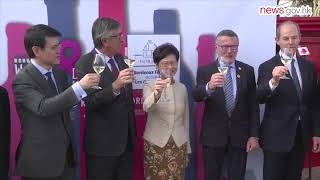 Carrie Lam visits France (17.6.2018)