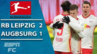 No Dayot Upamecano as RB Leipzig beats Augsburg | ESPN FC Bundesliga Highlights