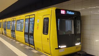 U-Bahn Berlin|Aussetzermitfahrt #54 auf der U2 von Ruhleben bis Pankow