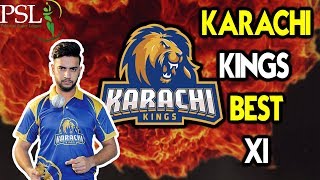 Karachi Kings Best Playing XI for PSL 2018