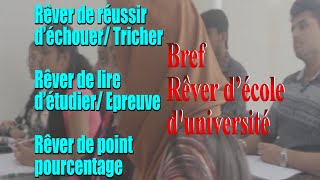 Rêver d'école, d'université !!! REUSSIR! TRICHER! ETUDIER! ECHOUER…