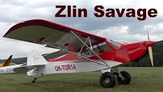 Zlin Savage STOL aircraft with ATC, 2017