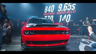 Stage and Launch | Challenger SRT® Demon | Dodge