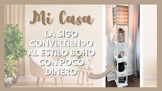 Decoración boho sin gastar en muebles caros te muestro cómo! #bohodecor #decoracion #homedecorideas