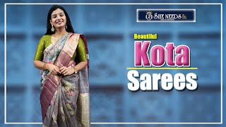 Kota Designer Sarees  |She Needs Saree World