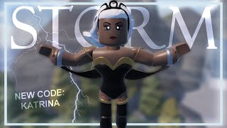 STORM GAMEPLAY + NEW CODE! | MARVEL OMEGA UPDATE | ROBLOX