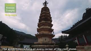 Beautiful Korean Temple - Woljeongsa Temple(Pyeongchang-gun, Gangwon-do)