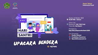 [LIVE] Upacara Bendera Virtual Hari Santri 2020