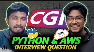 🔥 Master CGI Python & AWS Interview Questions! 🔥