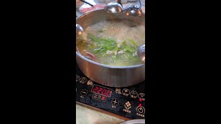 涮火锅肯定得配贡菜#我大哥晚上爱吃贡菜 #农村美食 #美食分享