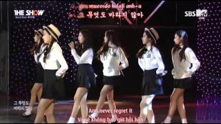 [Kara + Vietsub + Engsub] [Special Stage]151006 APRIL - Ruby (Fin.K.L cover) @ The Show