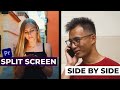 How To Create a Split Screen Side by Side Video Effect | In Adobe Premiere Pro