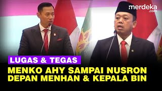 [FULL] Lugas Menko AHY-Menteri Nusron Depan Menhan \u0026 Kepala BIN Gebuk Habis Mafia Tanah!