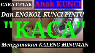 CARA CETAK KUNCI PINTU\