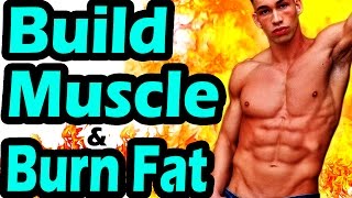 Best workout routine to GAIN MUSCLE and LOSE BELLY FAT at the same time | Build Muscle Mass Weight