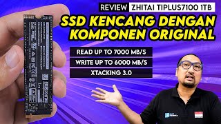 SSD Kencang Pakai Original NAND dgn Xtacking 3.0 - Review Zhitai TiPlus7100 1 TB