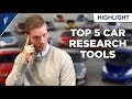 The 5 Best Research Tools for Buying a Car