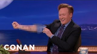 Conan Shows Off His Sick New Tattoos | CONAN on TBS