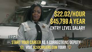 Start Your Career As A Corrections Deputy with SCSO