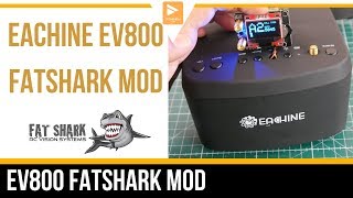 Fatshark Modules on a $50 FPV Goggle!! // Eachine EV800 Fatshark Mod