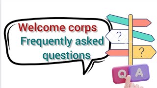 Welcome Corps Frequently Asked Questions #refugees #usa #visa